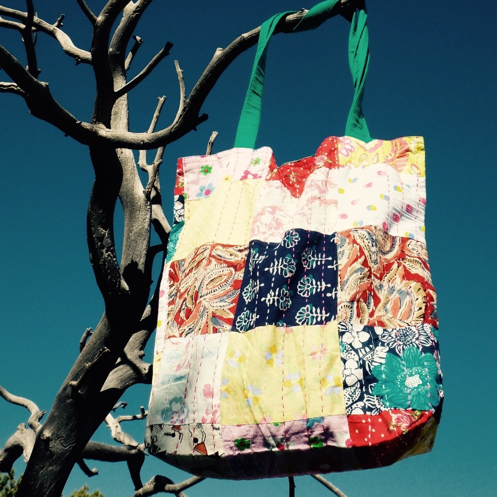 Cute Patchwork tote